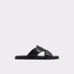 Olino Open Black Men's Slides - Slide sandal | Aldo discount