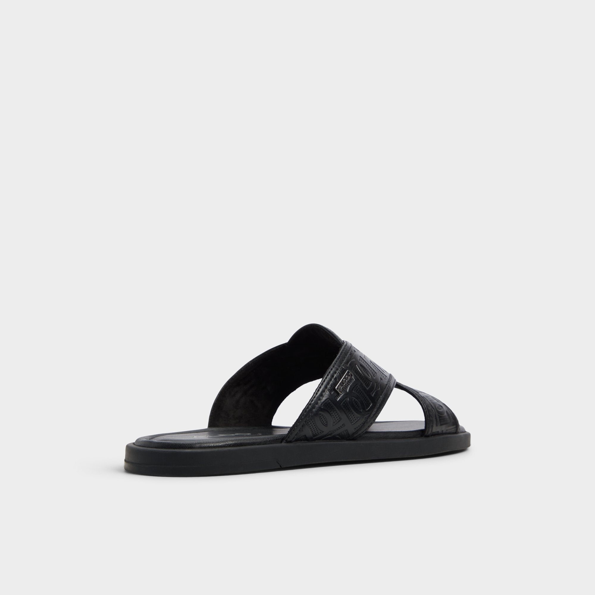 Olino Open Black Men's Slides - Slide sandal | Aldo discount