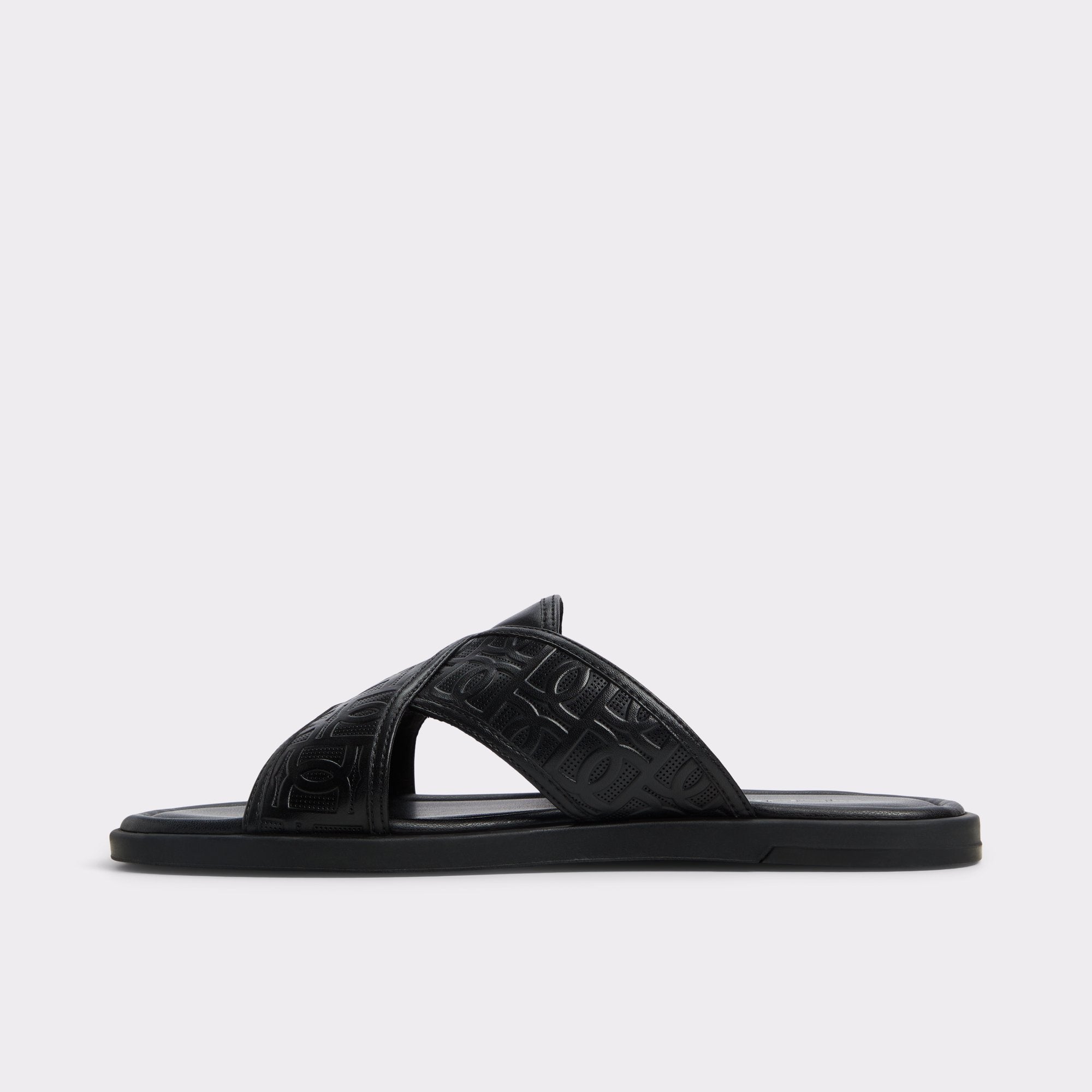 Olino Open Black Men's Slides - Slide sandal | Aldo discount