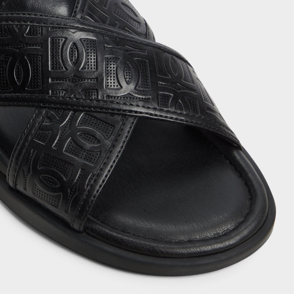 Olino Open Black Men's Slides - Slide sandal | Aldo discount