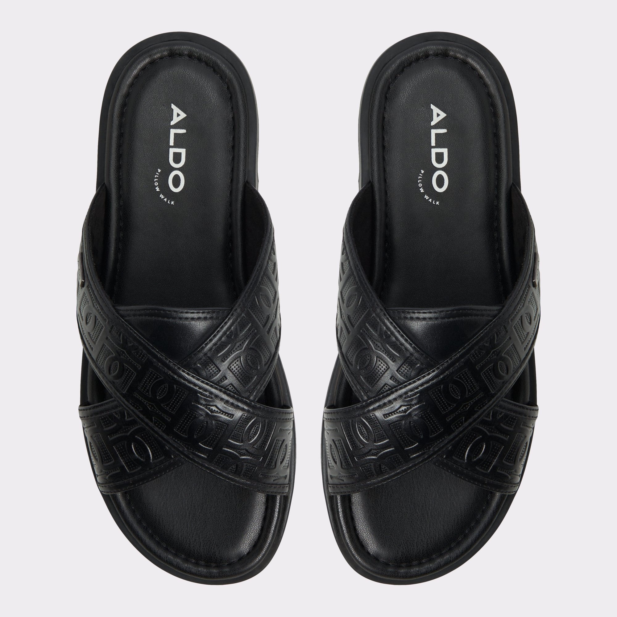 Olino Open Black Men's Slides - Slide sandal | Aldo discount