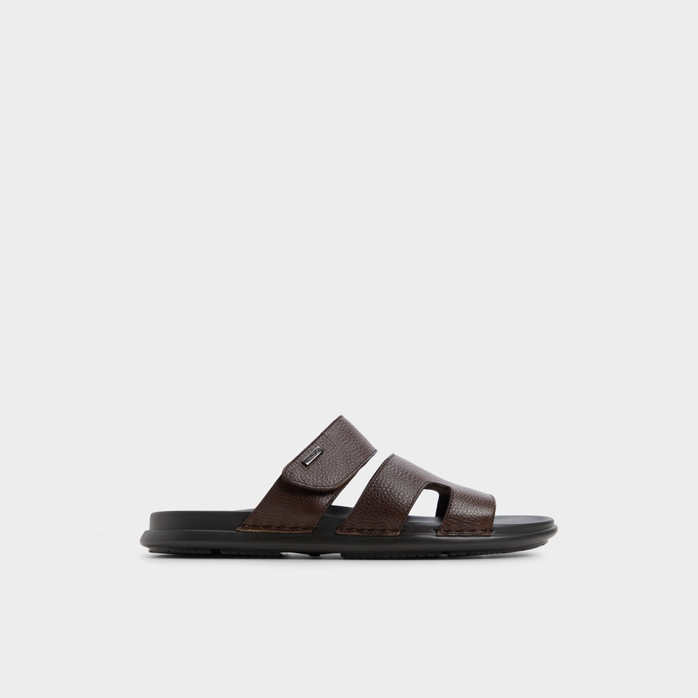 Windham Dark Brown Men's Sandals & Slides - Slide sandal | Aldo for sale