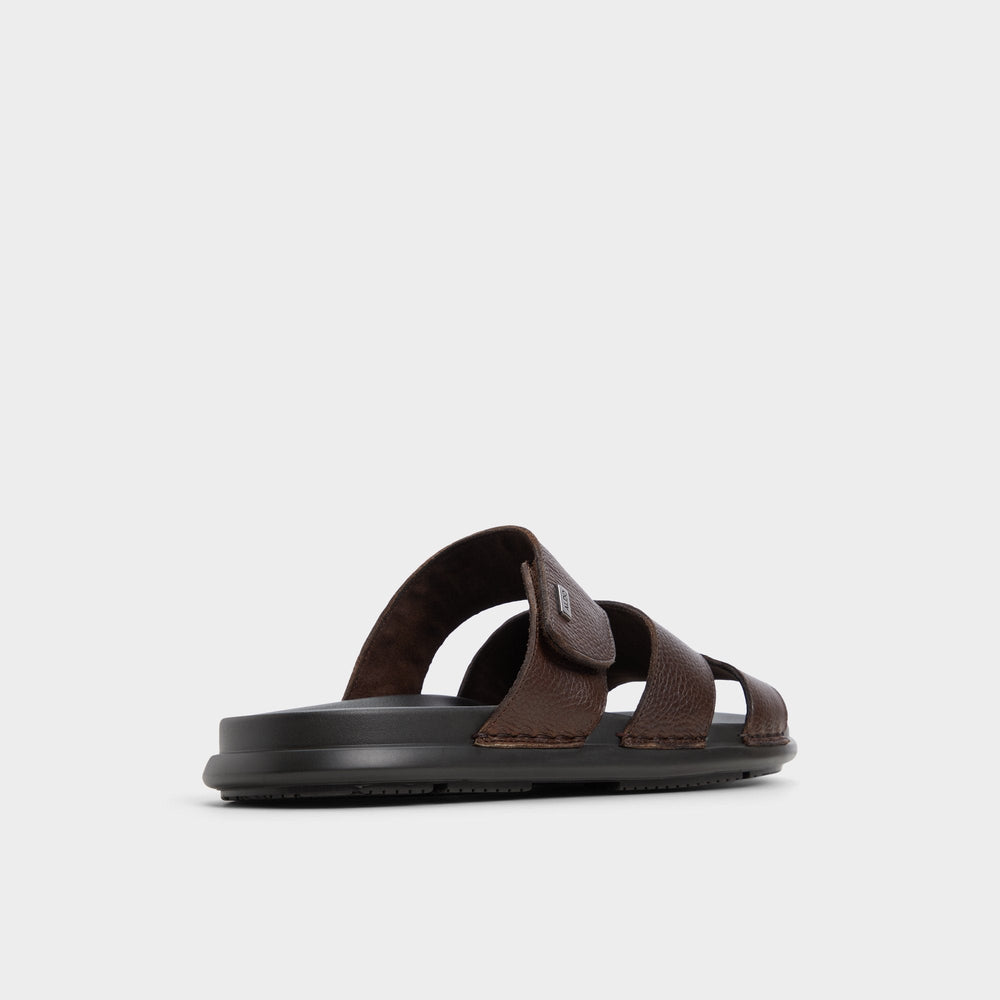 Windham Dark Brown Men's Sandals & Slides - Slide sandal | Aldo for sale