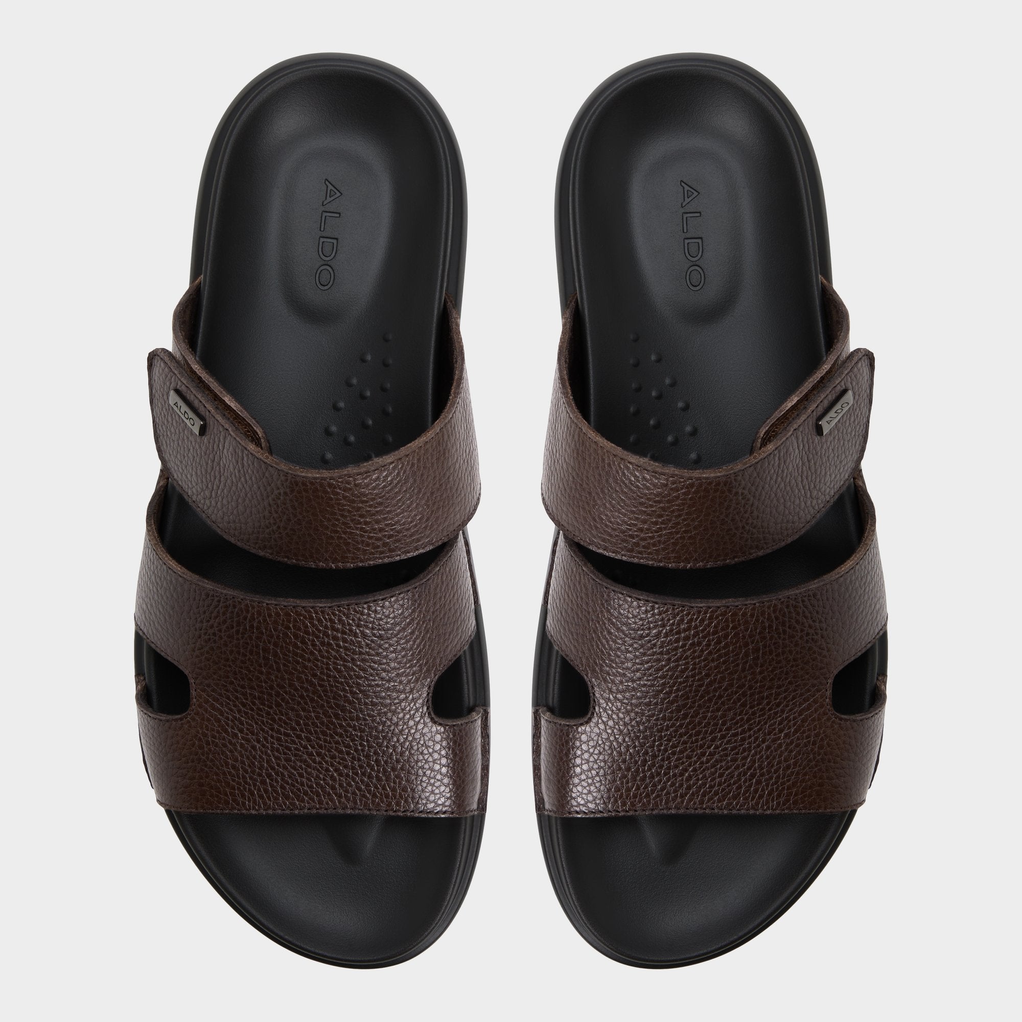 Windham Dark Brown Men's Sandals & Slides - Slide sandal | Aldo for sale