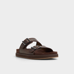 Sunnyside Dark Brown Men's Slides - Slide sandal | Aldo discount