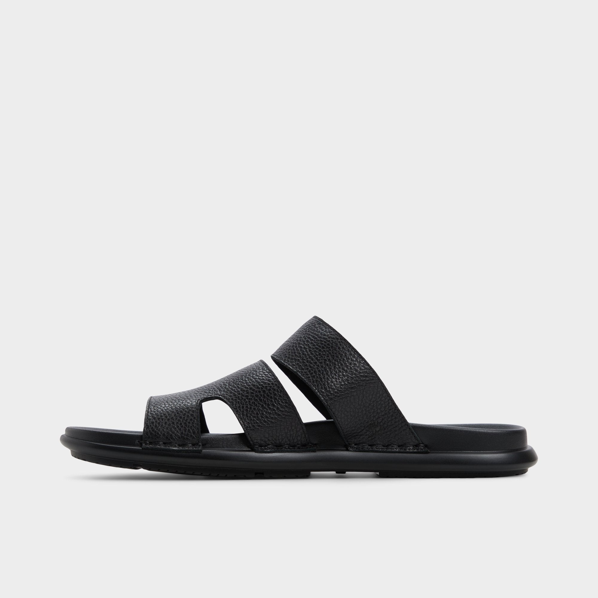 Windham Black Men's Sandals & Slides - Slide sandal | Aldo outlet
