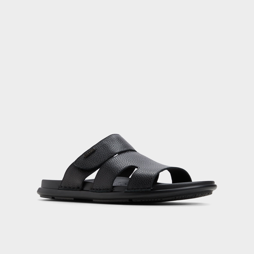 Windham Black Men's Sandals & Slides - Slide sandal | Aldo outlet