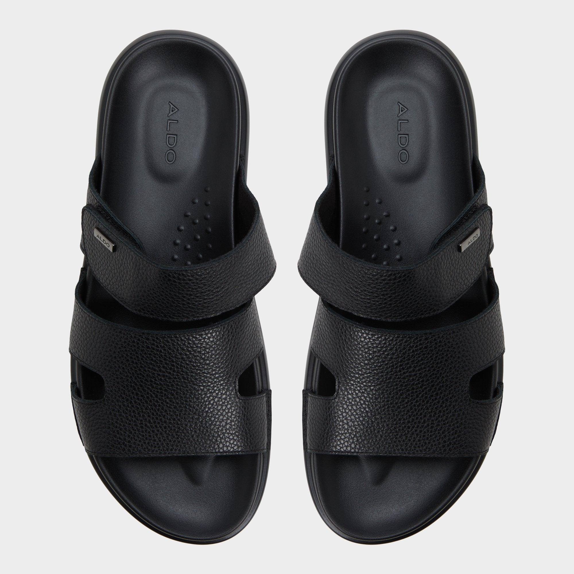 Windham Black Men's Sandals & Slides - Slide sandal | Aldo outlet