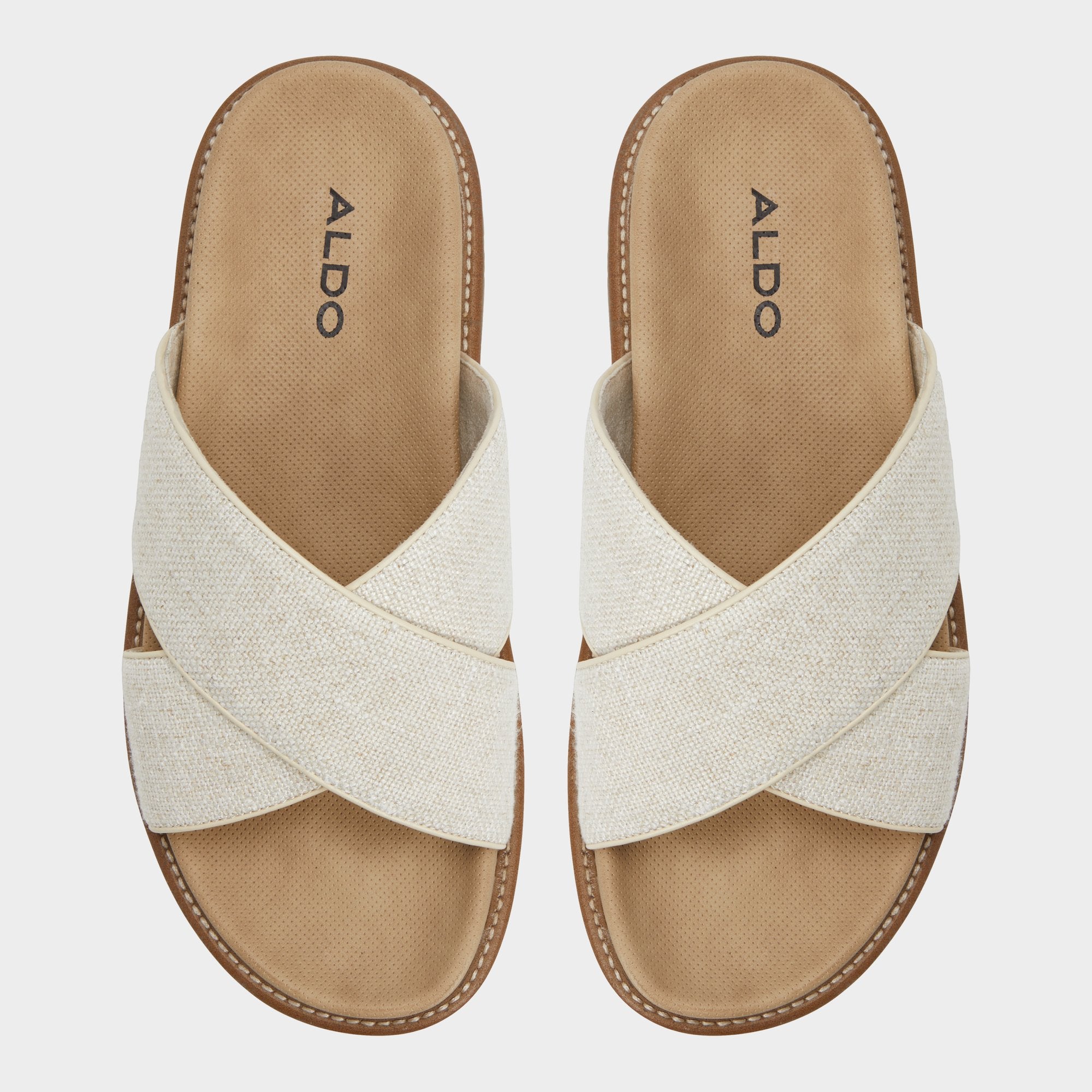 Marrin Open Beige Men's Slides - Slide sandal | Aldo sale
