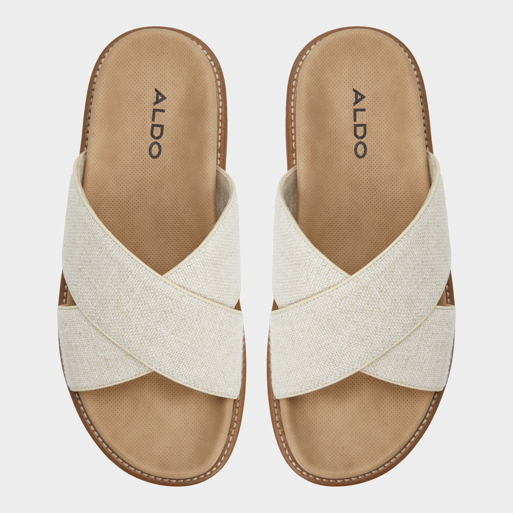 Marrin Open Beige Men's Slides - Slide sandal | Aldo sale