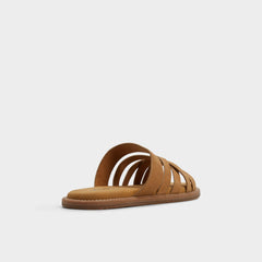 Haniff Camel Men's Sandals & Slides - Strappy flat sandal | Aldo discount