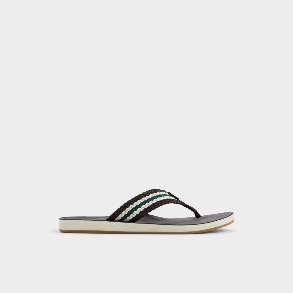 Adede Dark Brown Men's Flip flops - Flip flop | Aldo outlet