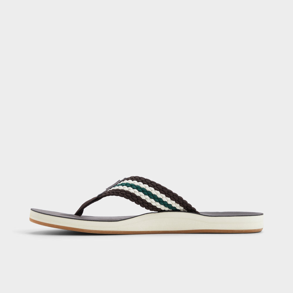 Adede Dark Brown Men's Flip flops - Flip flop | Aldo outlet