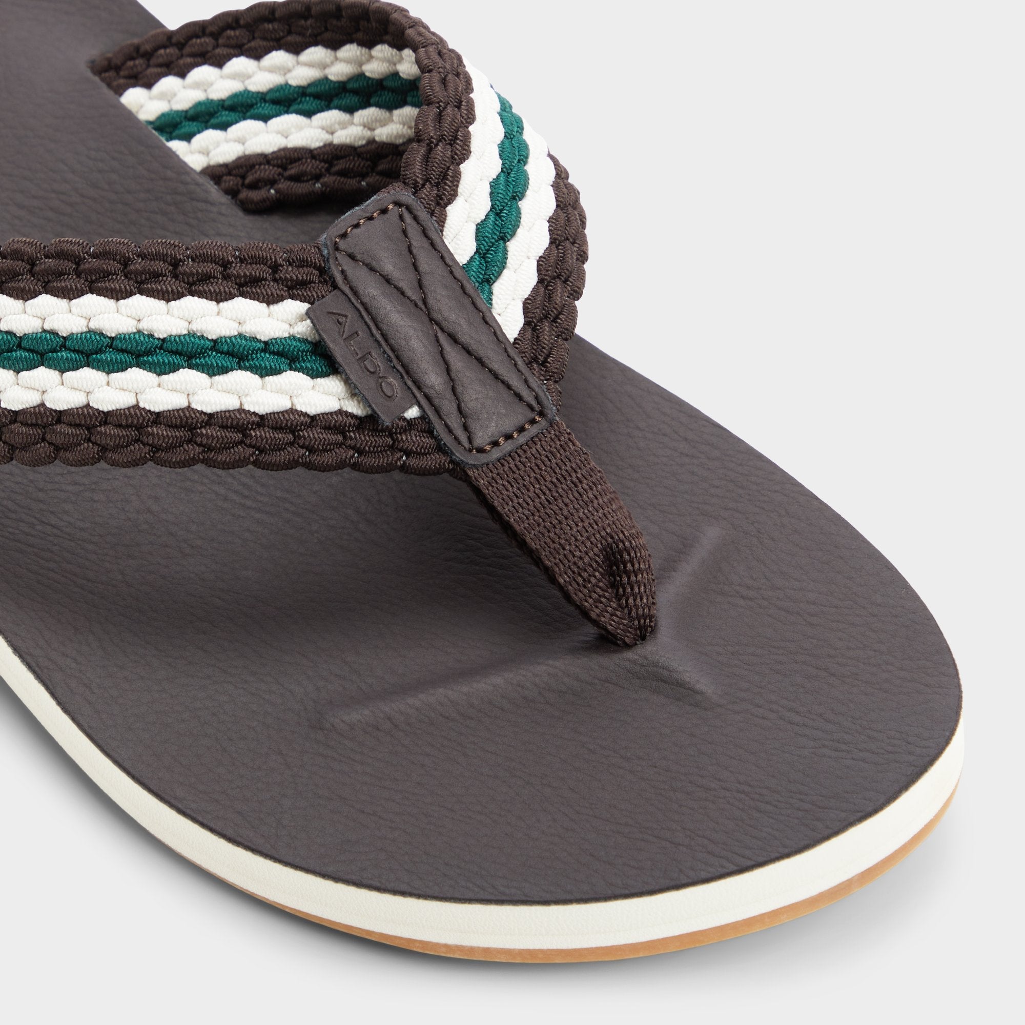 Adede Dark Brown Men's Flip flops - Flip flop | Aldo outlet