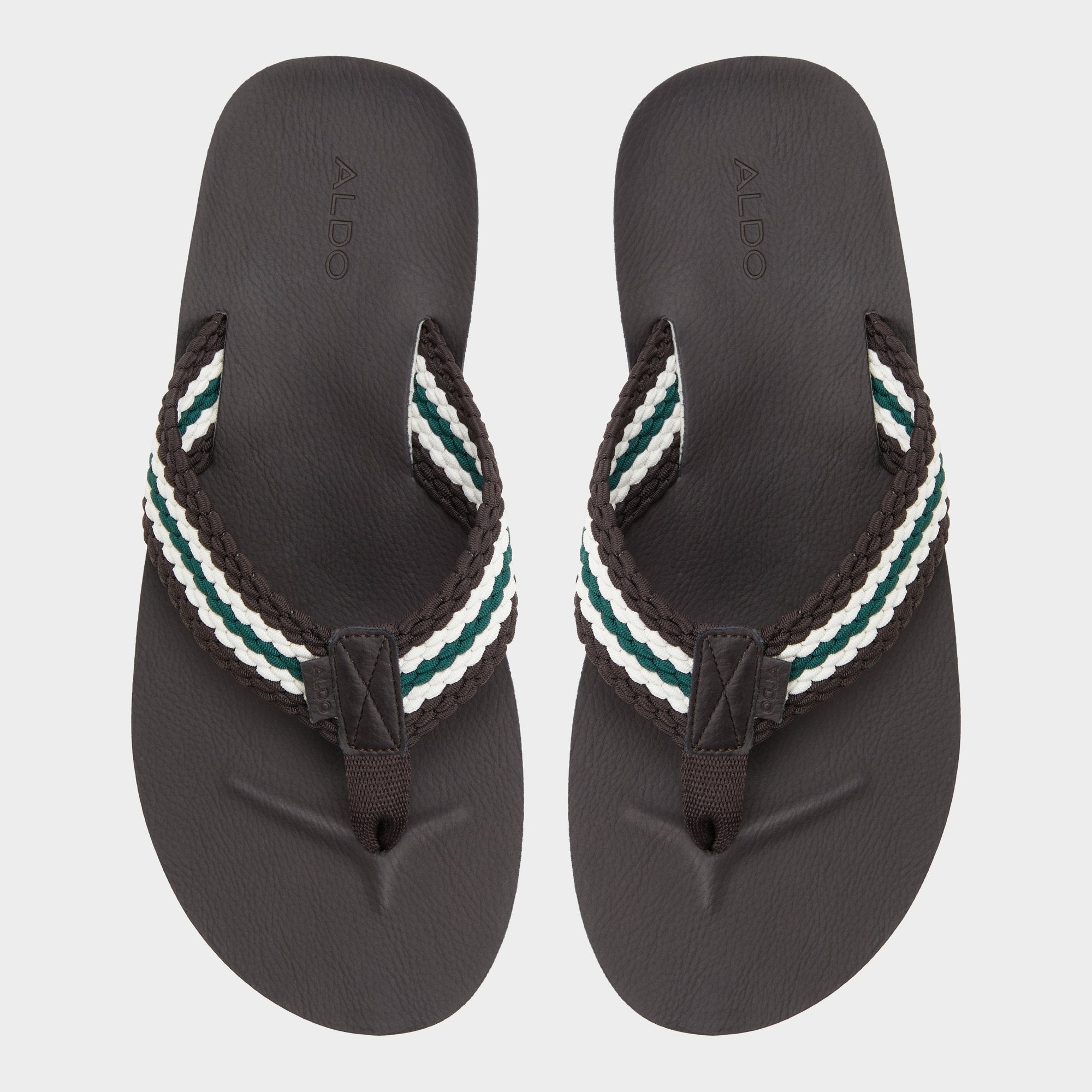 Adede Dark Brown Men's Flip flops - Flip flop | Aldo outlet