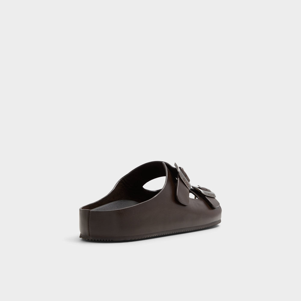 Kennebunk Dark Brown Men's Slides - Slide sandal | Aldo sale