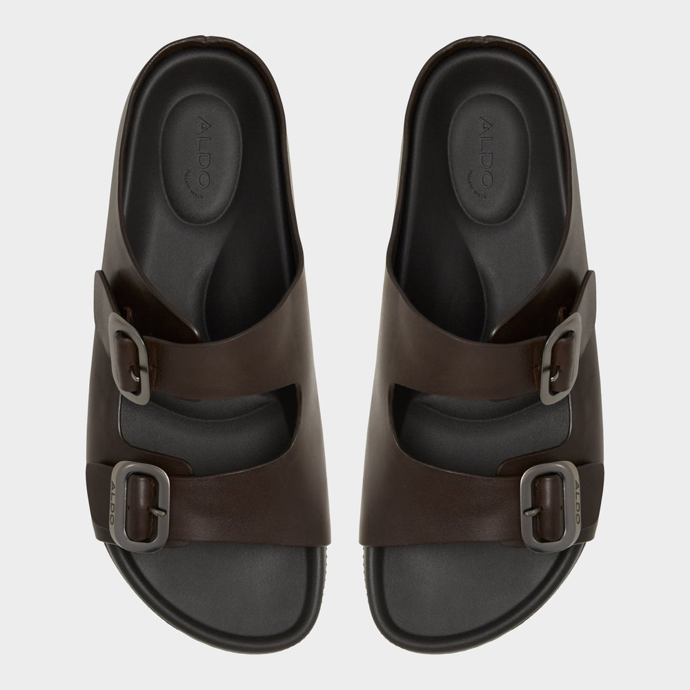 Kennebunk Dark Brown Men's Slides - Slide sandal | Aldo sale
