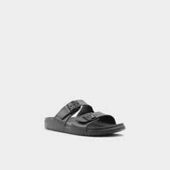 Hideo Black Men's Slides - Slide sandal | Aldo for sale
