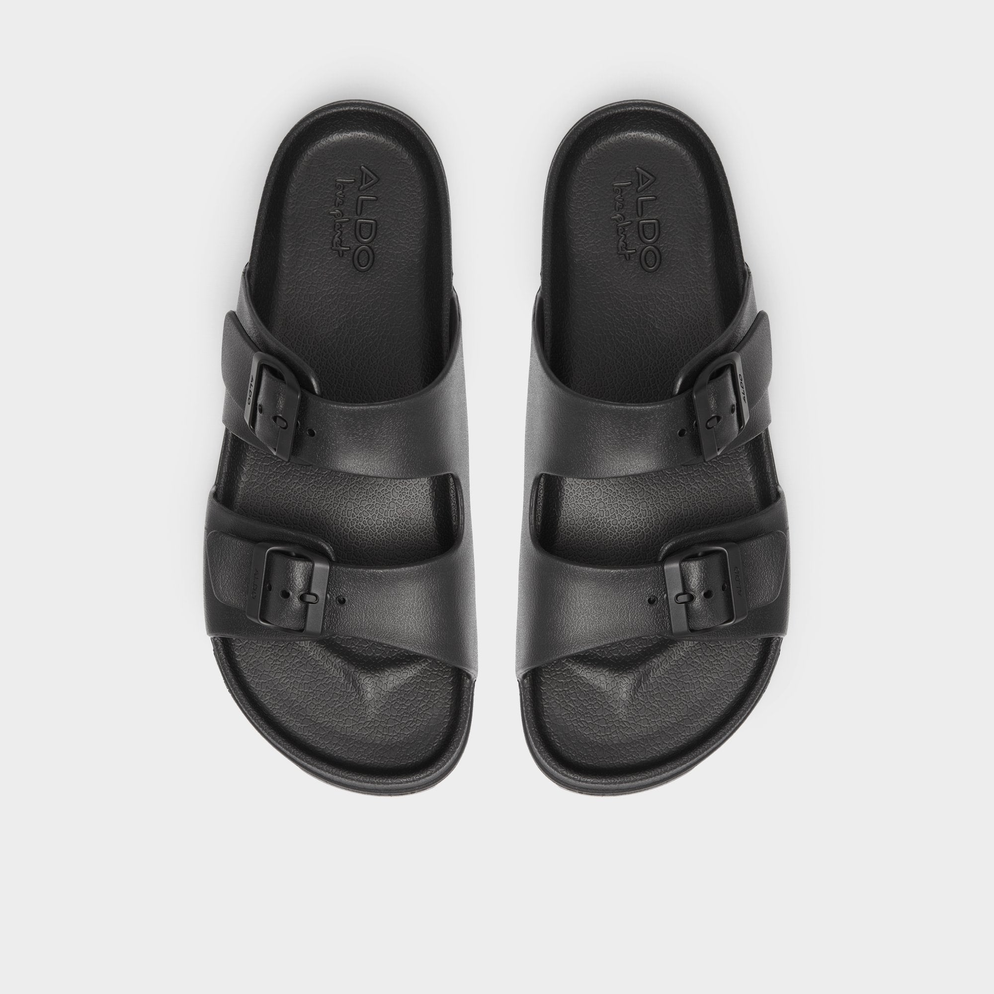 Hideo Black Men's Slides - Slide sandal | Aldo for sale