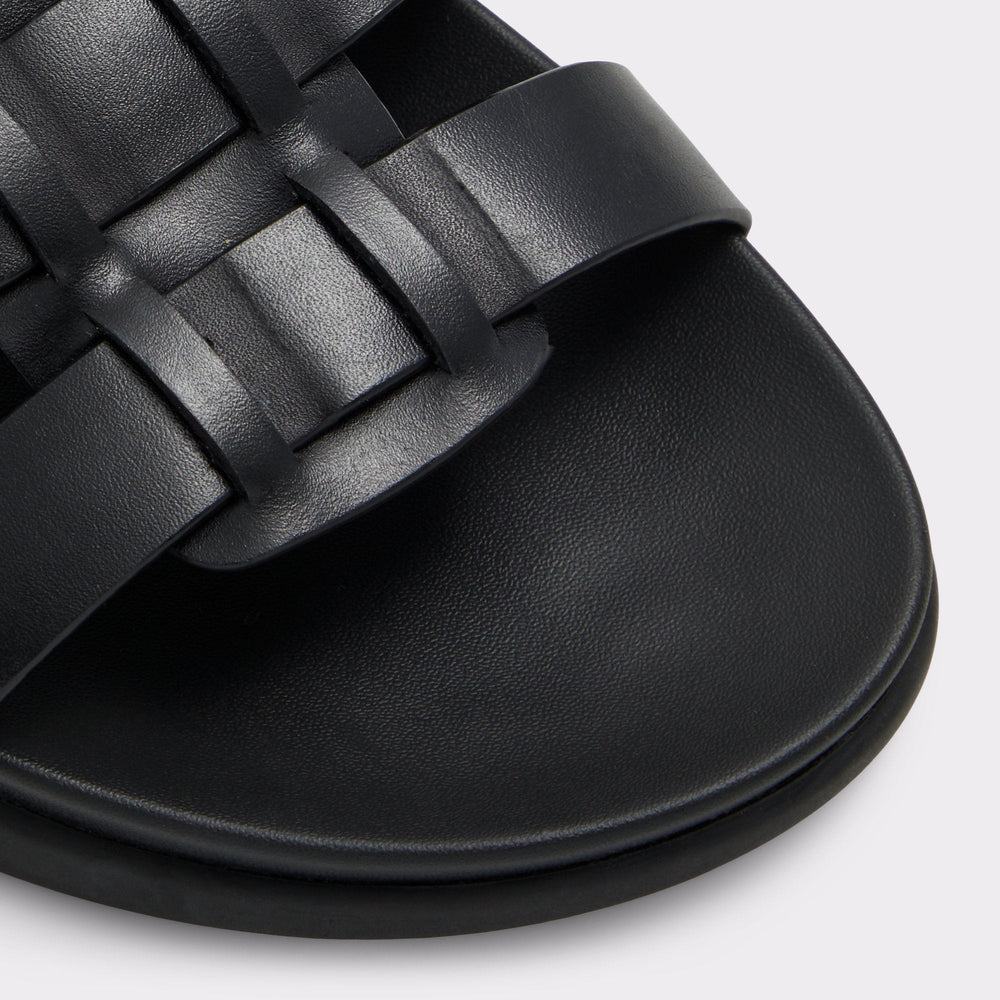 Canal in Other Black - Flat sandal | Aldo online