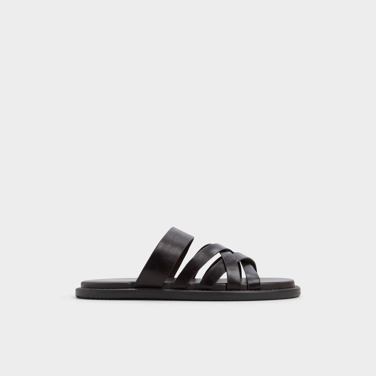 Haniff Brown Men's Sandals & Slides - Strappy flat sandal | Aldo discount
