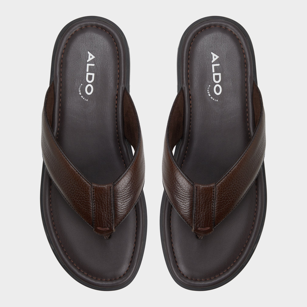 Tazzo Dark Brown Men's Flip flops - Flip flop | Aldo on sale
