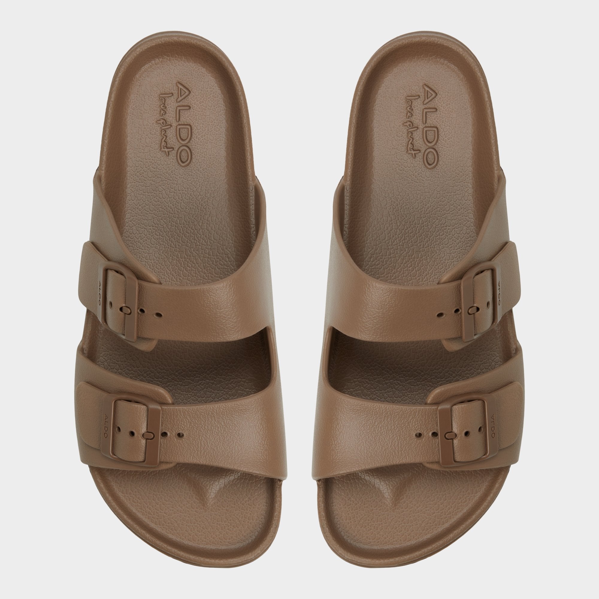 Hideo Light Brown Men's Slides - Slide sandal | Aldo for sale
