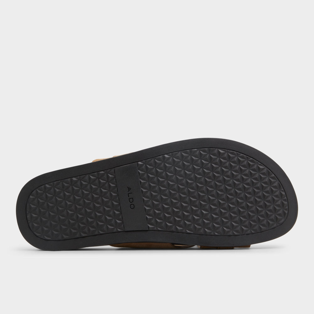 Delmar Open Brown Men's Slides - Slide sandal | Aldo sale