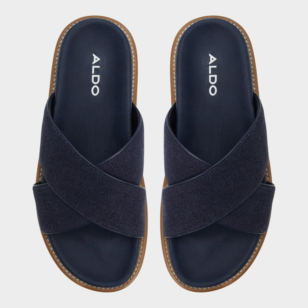 Marrin Navy Men's Slides - Slide sandal | Aldo on sale