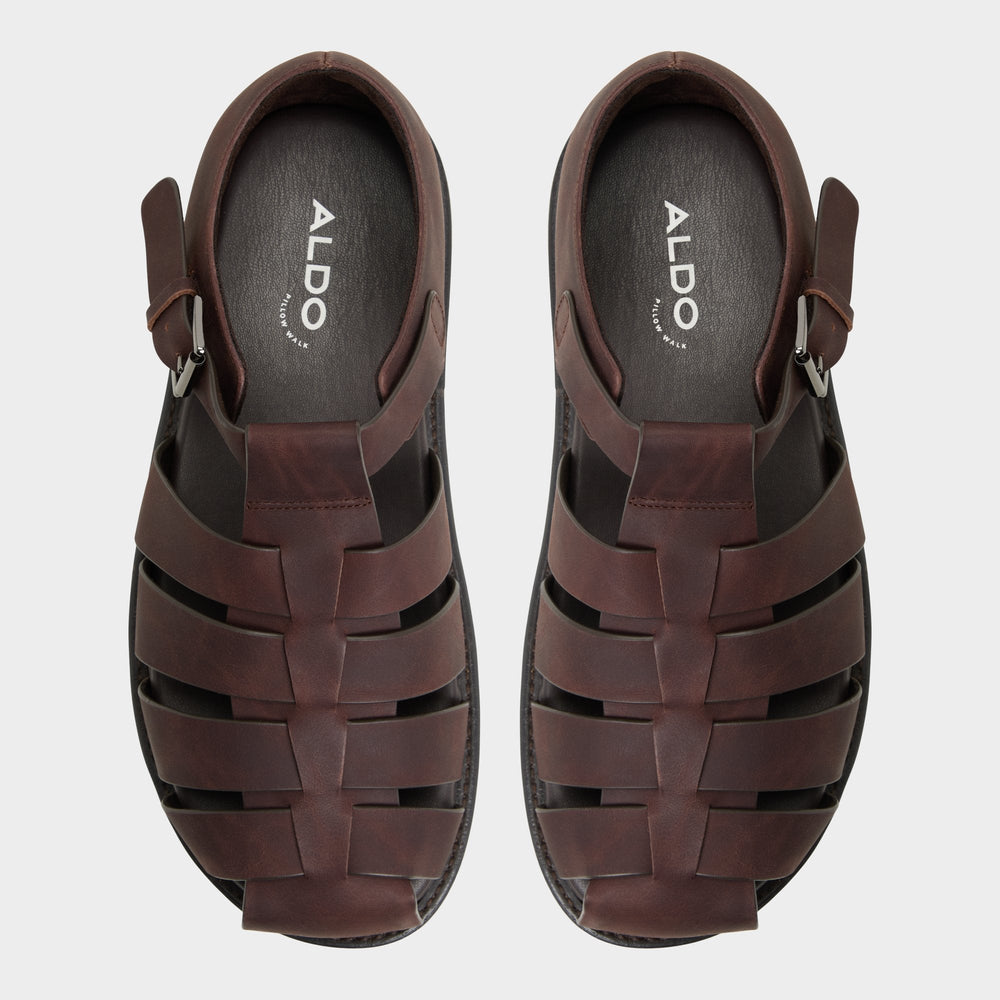Wildhaven Brown Overflow Men's Sandals & Slides - Flat sandal | Aldo online