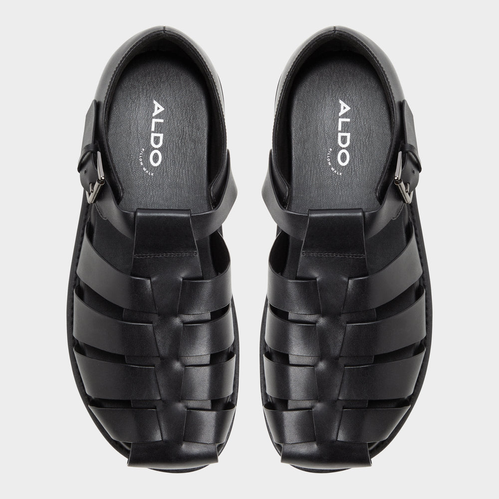 Wildhaven Black Men's Sandals & Slides - Flat sandal | Aldo discount