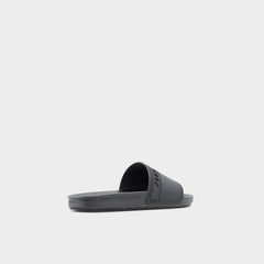 Dinmore Black Synthetic Rubber Men's Slides - Slide sandal | Aldo outlet