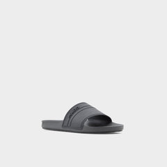 Dinmore Black Synthetic Rubber Men's Slides - Slide sandal | Aldo outlet