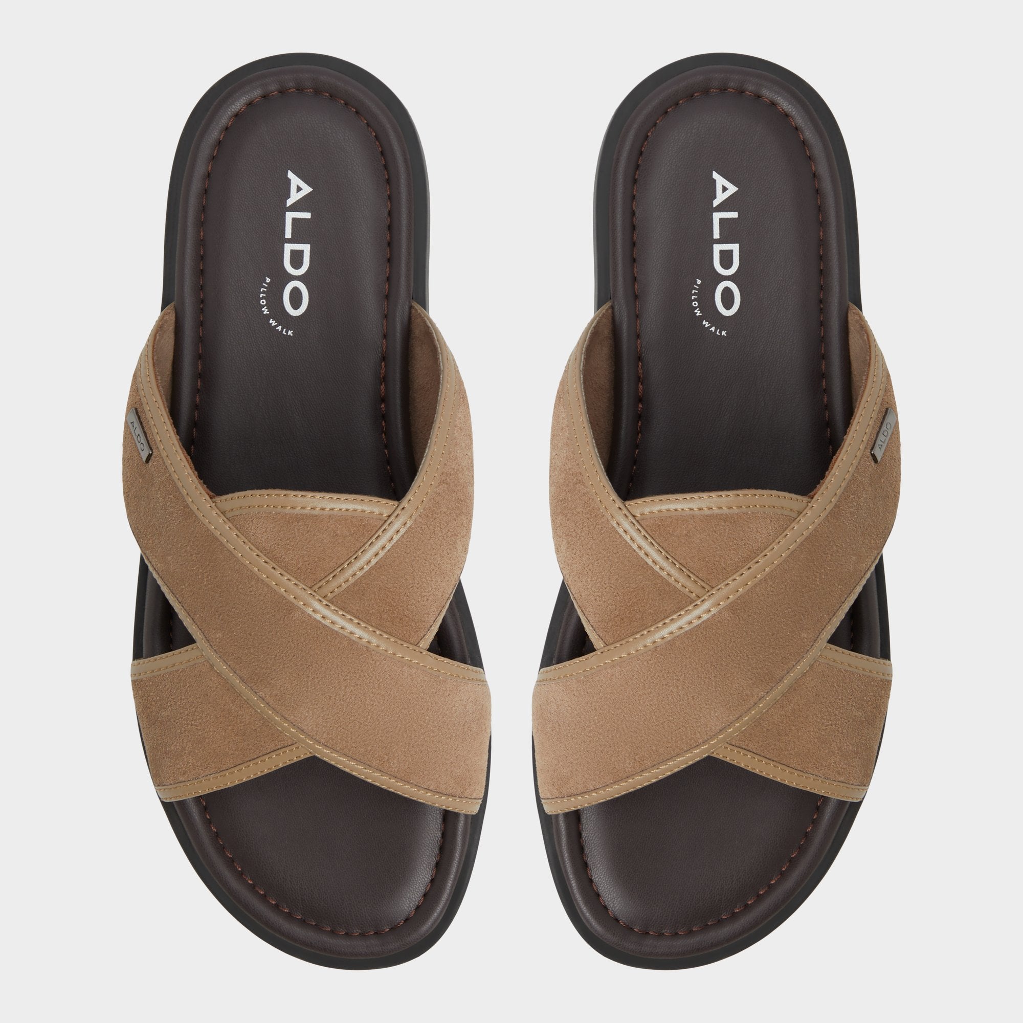 Olino Other Brown Men's Slides - Slide sandal | Aldo for sale