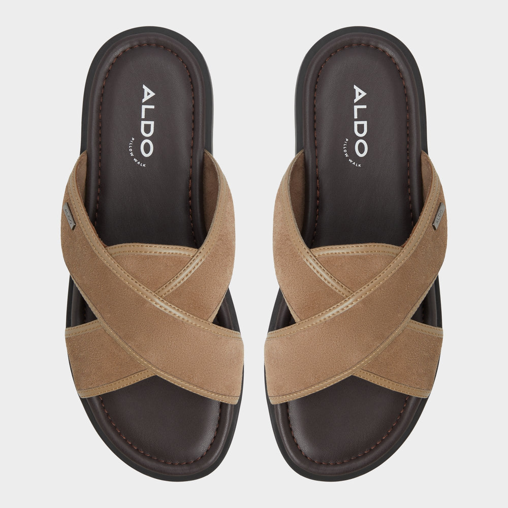 Olino Other Brown Men's Slides - Slide sandal | Aldo for sale