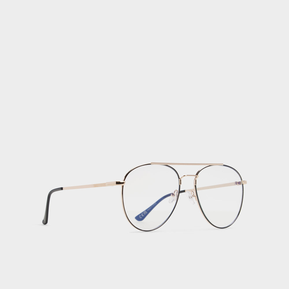 Edoawen in Black Gold Multi - Non-prescription reading glasses | Aldo online