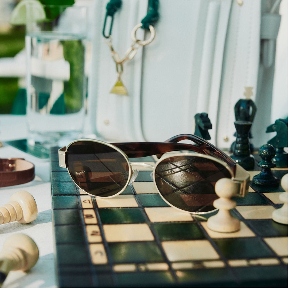 Sunniesclubx Gold Men's Round - Round sunglasses | Aldo online