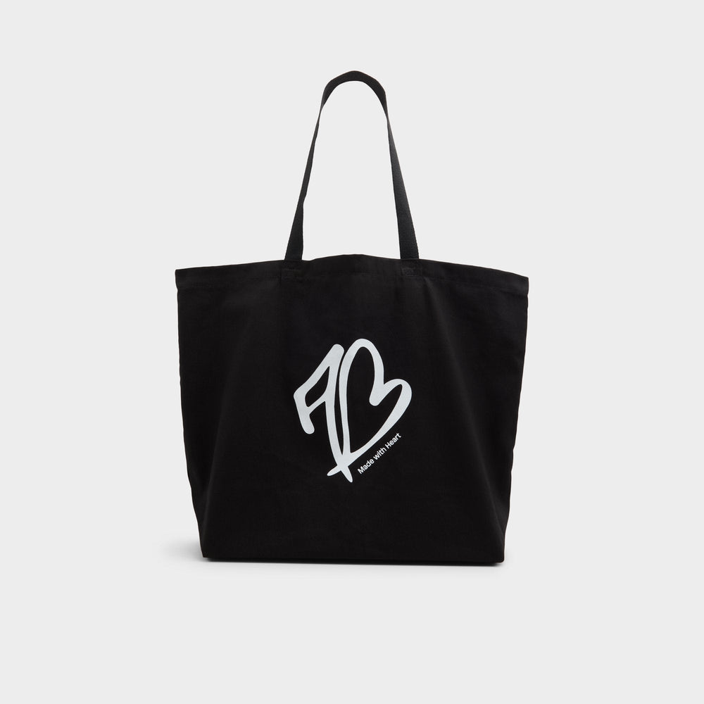 Made With Heart Tote Black/White Tote & Satchel bags - Tote bag | Aldo for sale
