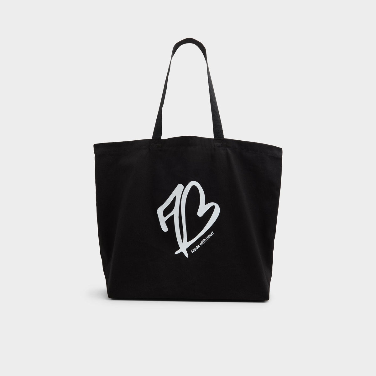 Made With Heart Tote Black/White Tote & Satchel bags - Tote bag | Aldo for sale