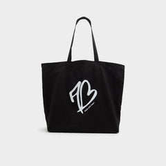 Made With Heart Tote Black/White Tote & Satchel bags - Tote bag | Aldo for sale