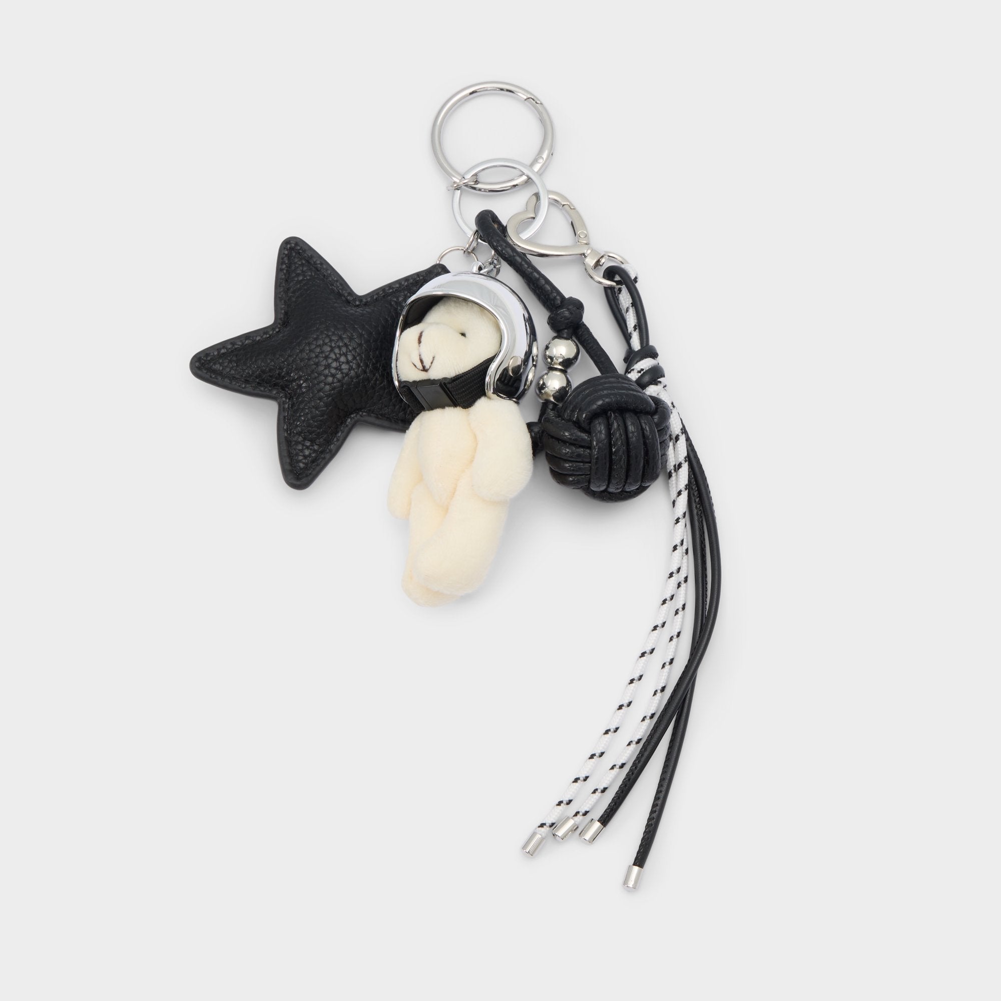 Astrobear in Black Silver Multi - Bag charm | Aldo outlet