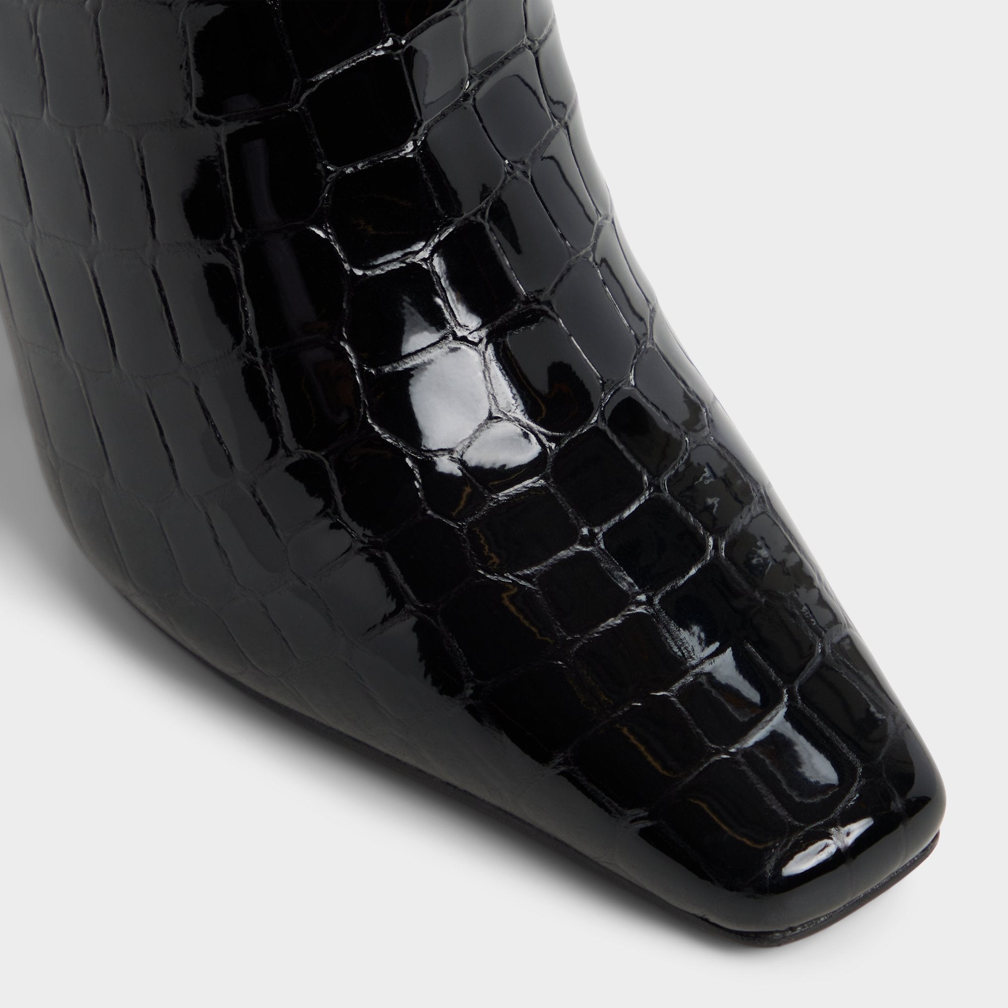 Vivienna in Black - Knee-high boot, Block heel | Aldo outlet