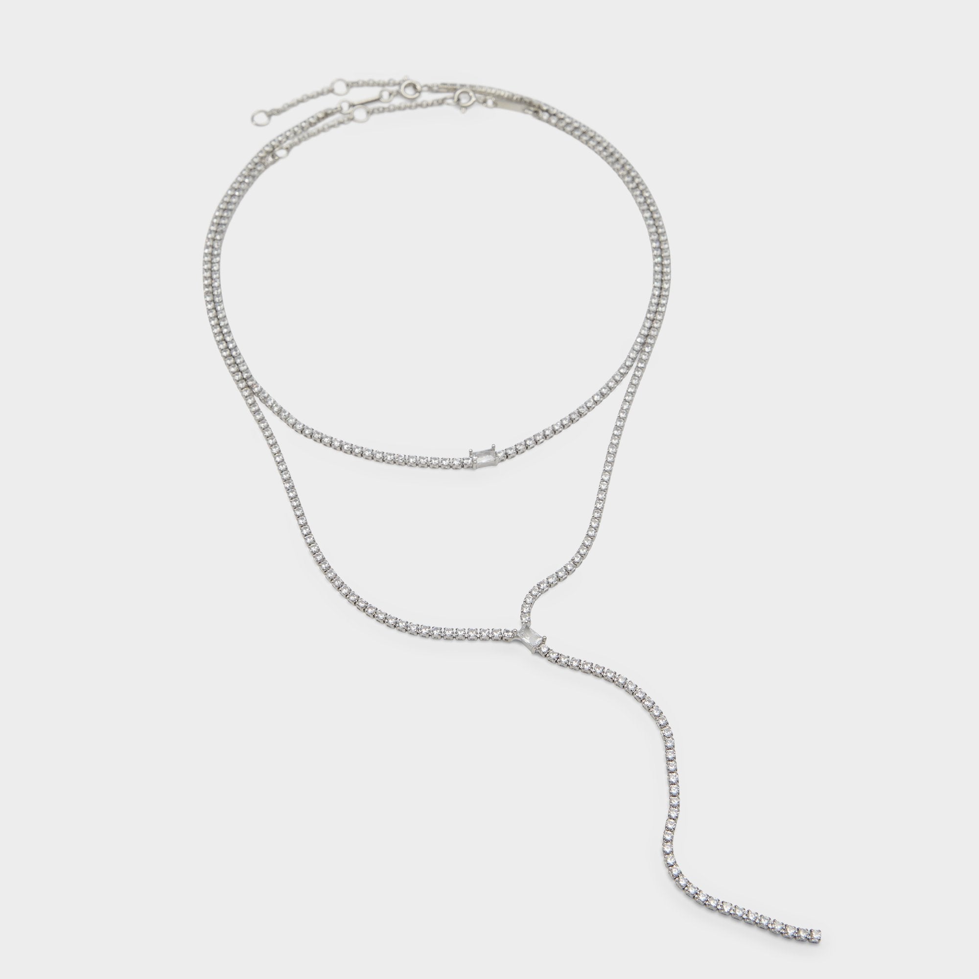 Alata Silver/Clear Multi Women's Cubic Zirconia - Necklace | Aldo online
