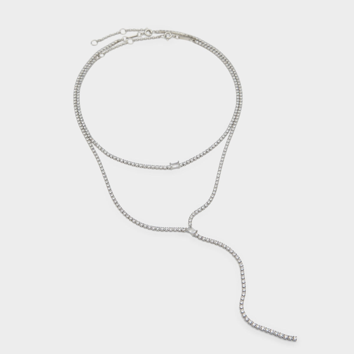 Alata Silver/Clear Multi Women's Cubic Zirconia - Necklace | Aldo online