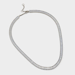 Maliana Silver/Clear Multi Women's Necklaces - Choker necklace | Aldo sale