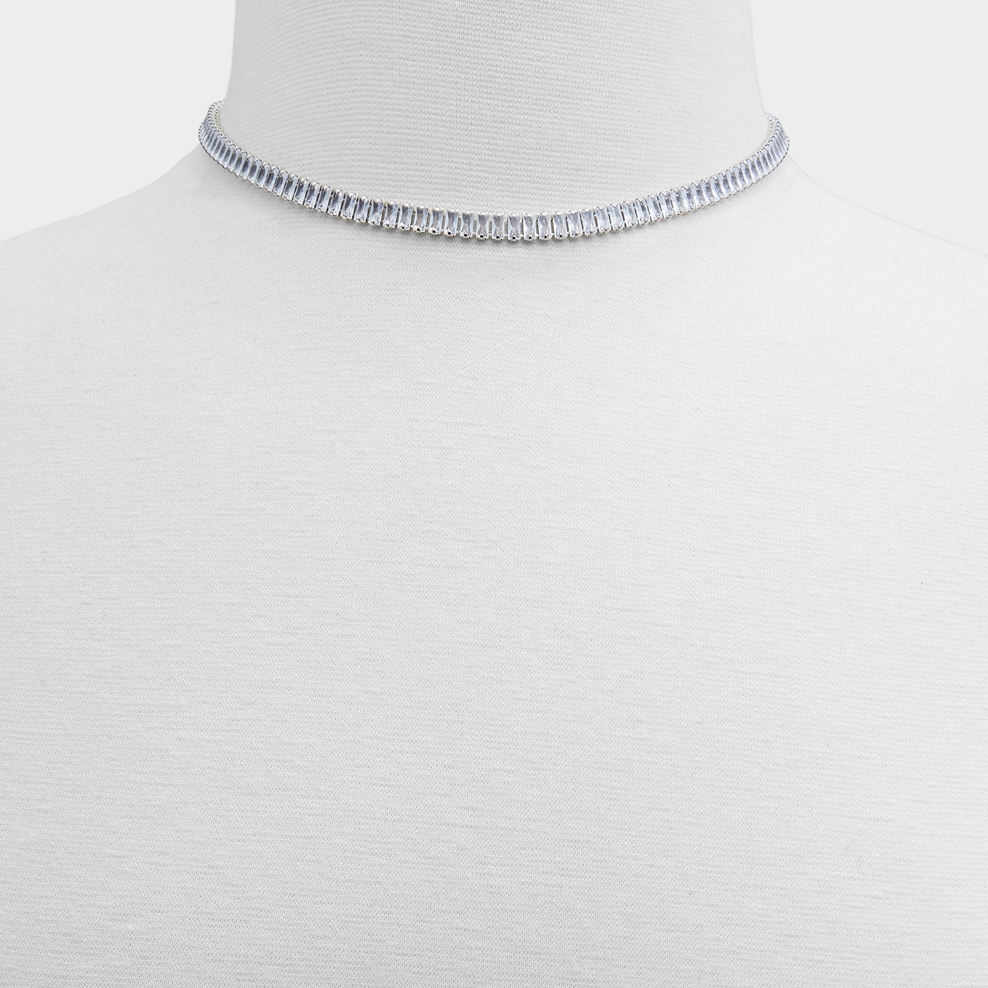 Maliana Silver/Clear Multi Women's Necklaces - Choker necklace | Aldo sale