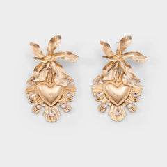 Scarllett in Gold Clear Multi - Chandelier earrings | Aldo for sale