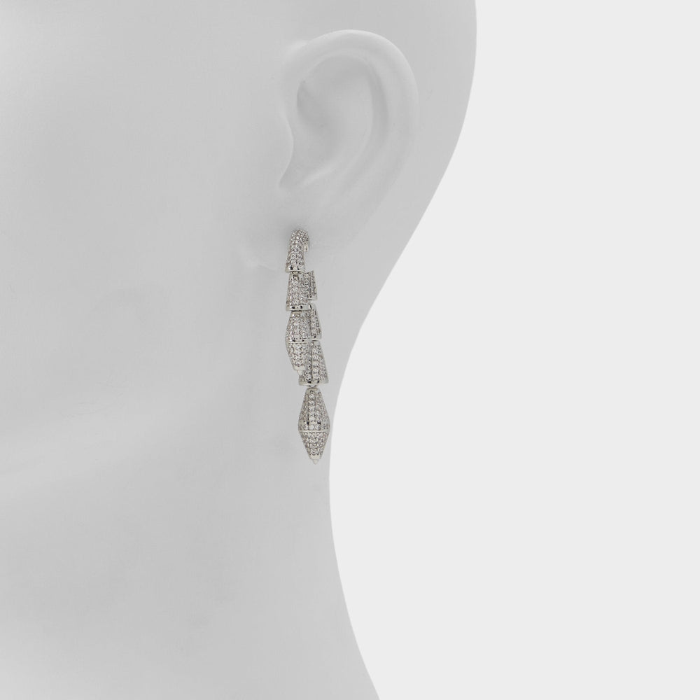 Serrpente in Silver Clear Multi - Statement earrings | Aldo online