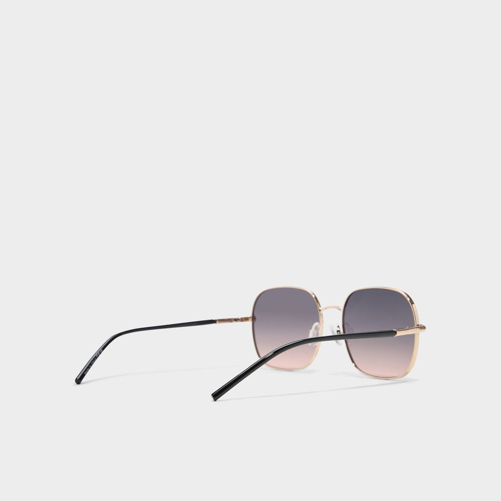 Elbamadar Black/Gold Multi Women's Square - Square sunglasses | Aldo discount