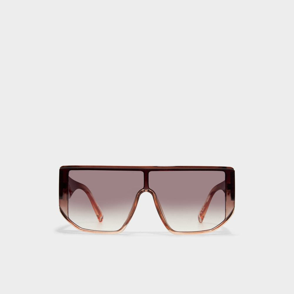 Thiedan Brown Women's Shield - Shield sunglasses | Aldo outlet